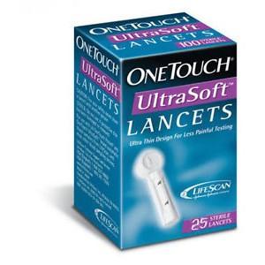 PUNGIDITO ONE TOUCH Ultra Soft 25 Lancette