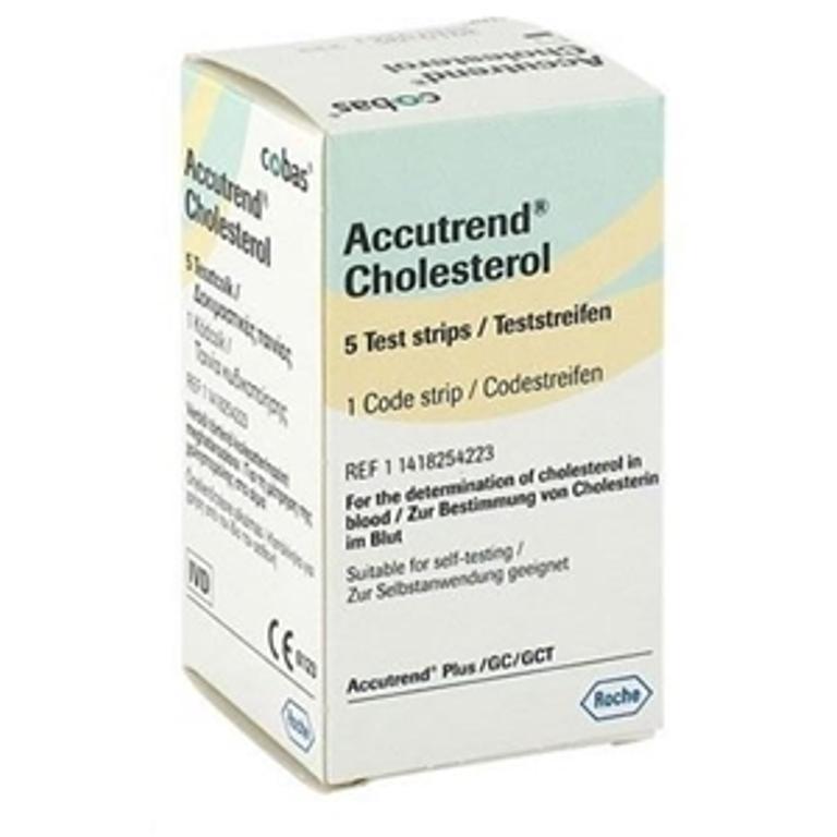 ACCUTREND CHOLESTEROL 5STR