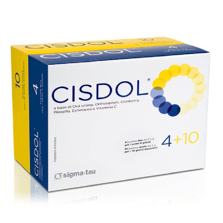 CISDOL 4 BUSTINE BLU+10BUSTINE GIALLE