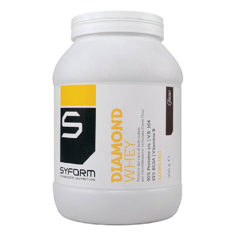 DIAMOND WHEY CACAO POLVERE900G