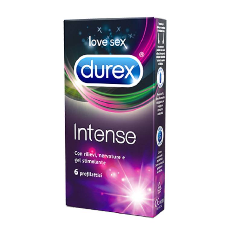 DUREX INTENSE ORGASMIC 6profilaticci