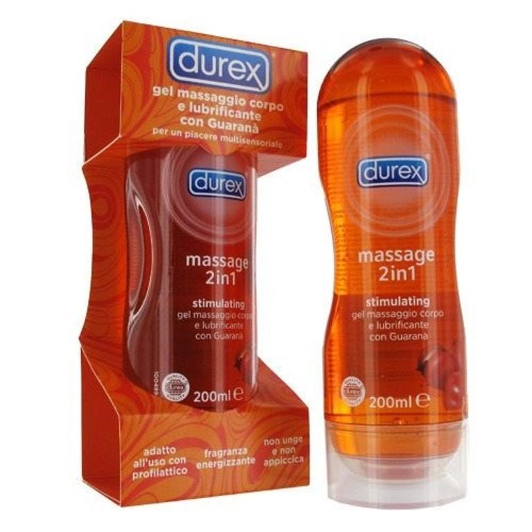 DUREX MASSAGE STIMULATING 2 IN 1 GUARANA' 200ML