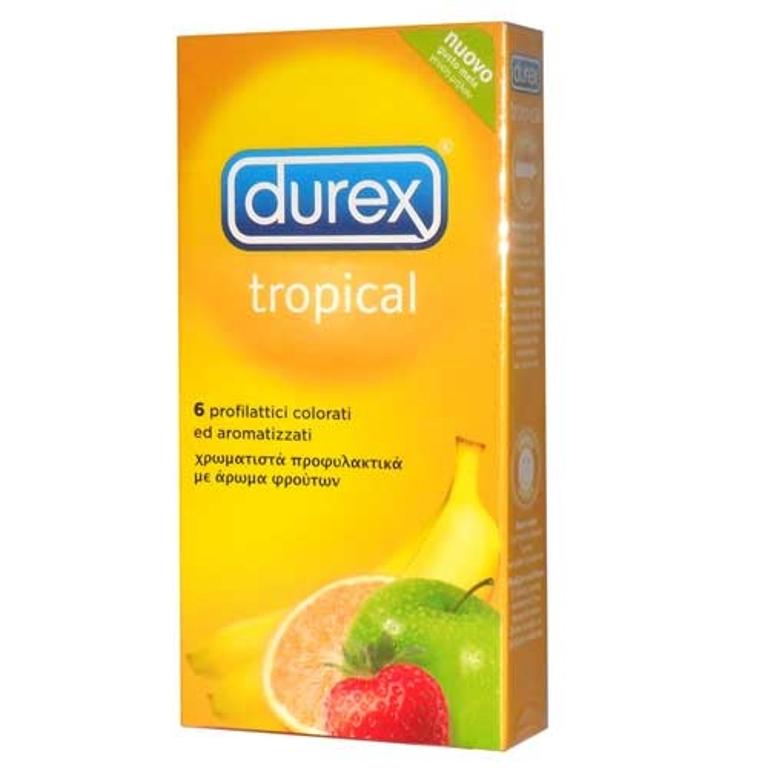 DUREX TROPICAL EASY ON 6PZ