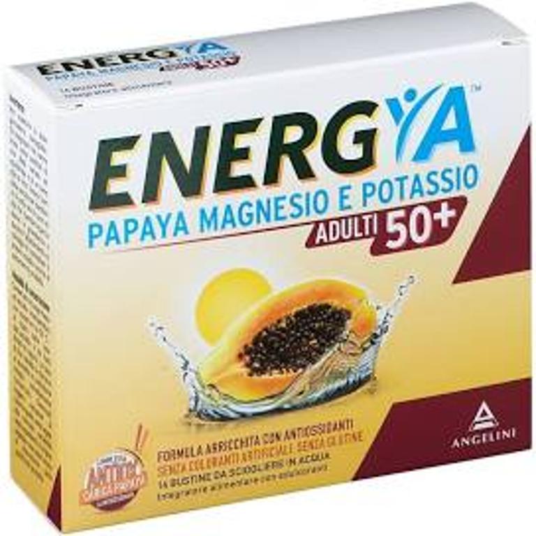 ENERGYA PAPAYA MAGNESIO POTASSIO 50+ 14 buste