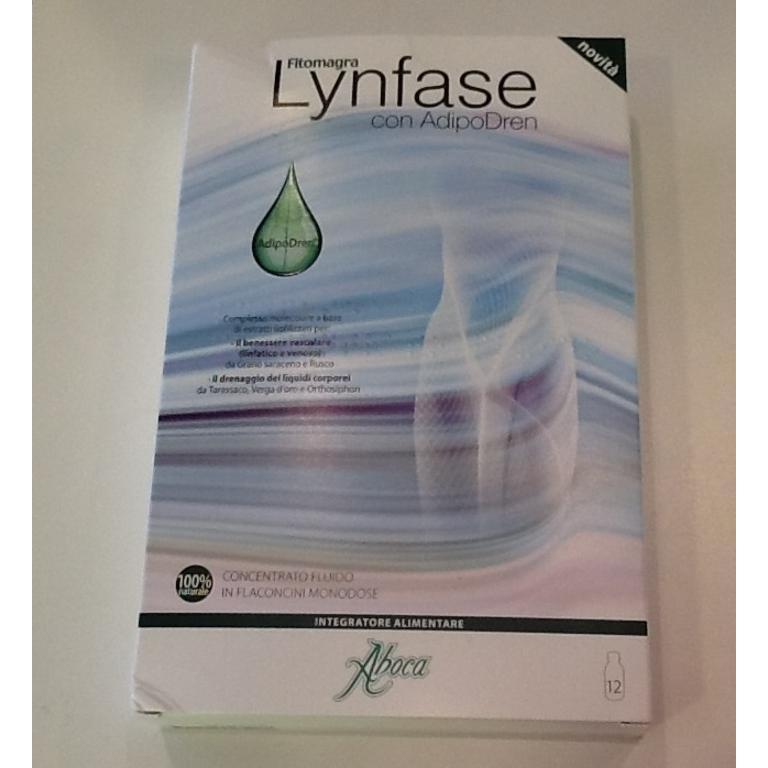 FITOMAGRA LYNFASE CONCENTRATO FLUIDO 12 FLACONCINI 