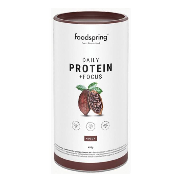 Foodspring DAILY PROTEIN FOCUS+ CACAO480G