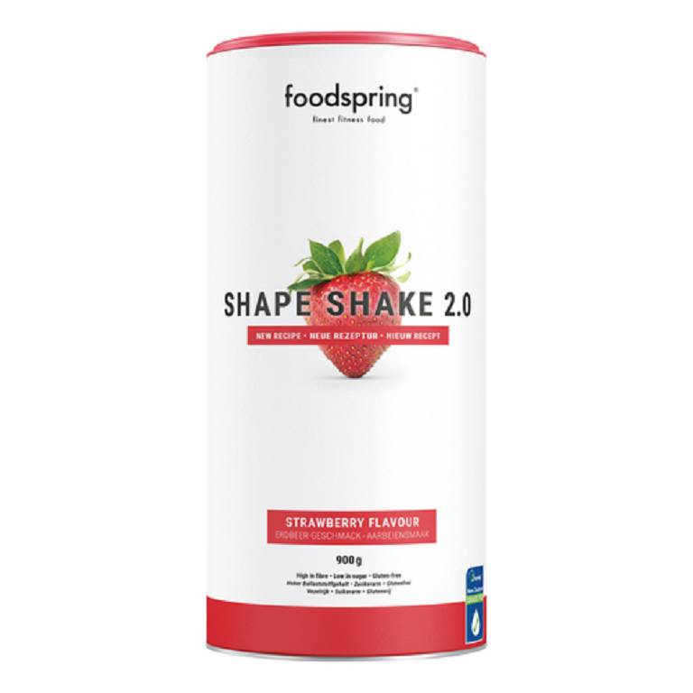 FOODSPRING SHAPE SHAKE 2,0 FRAGOLA 900G