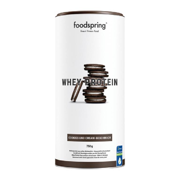 Foodspring WHEY PROTEIN BISCOTTI/CREMA