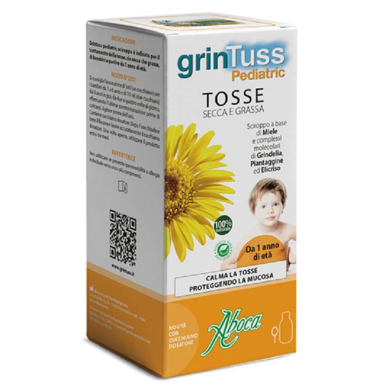 GRINTUSS PEDIATRIC POLIRESIN SCIROPPO 180G