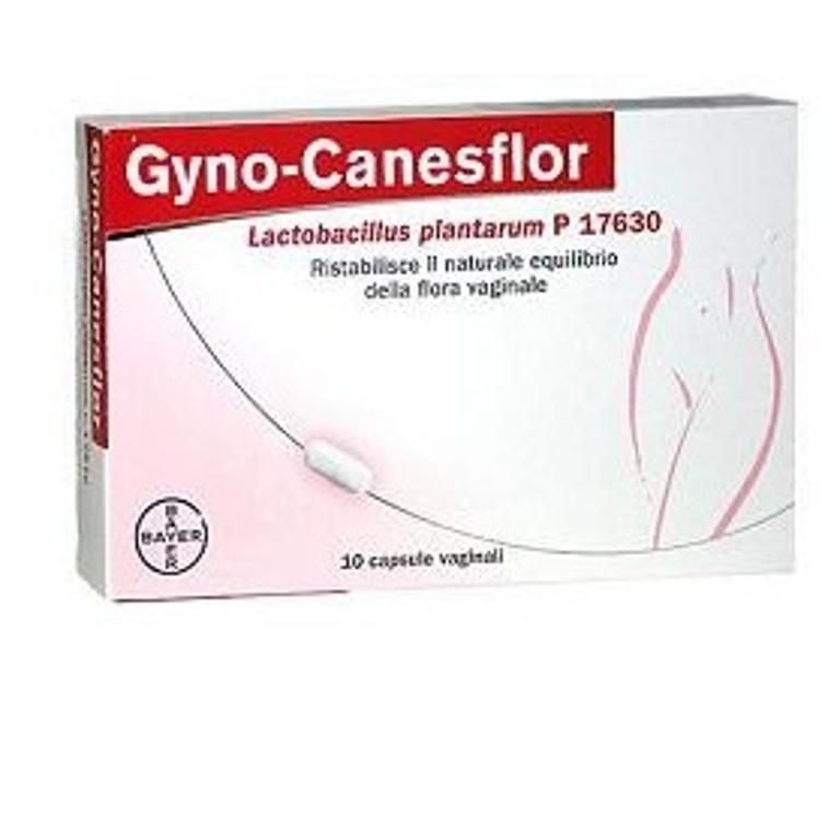 GYNOCANESFLOR 10CPS VAGINALI