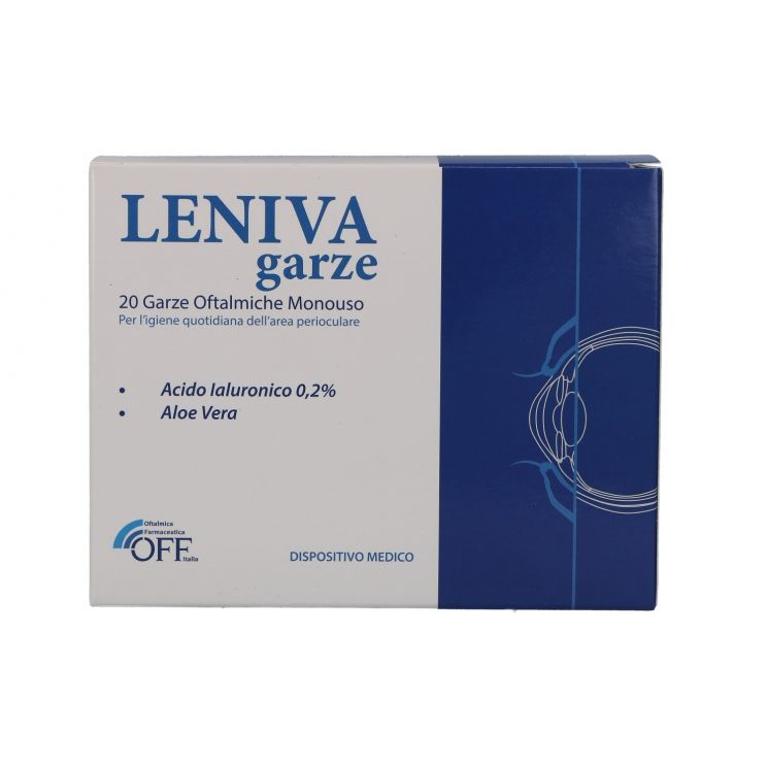 LENIVA GARZE OFTALMICHE 20PZ