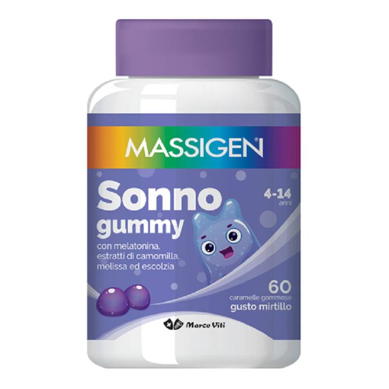 MASSIGEN SONNO GUMMY 60CARAMELLE 