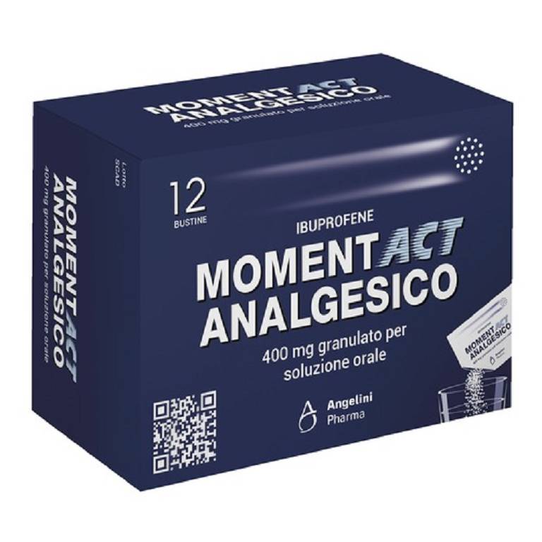 MOMENTACT ANALGESICO*12BUST