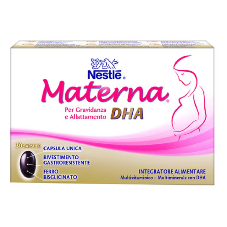 NESTLE MATERNA DHA 30CPS 