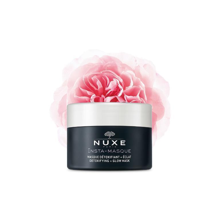 NUXE INSTA-MASQUE DETOX+ECLAT carbone e Rosá 50 ml