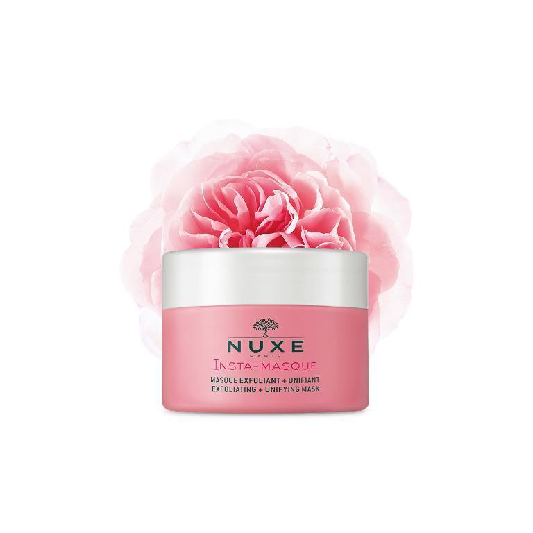 NUXE INSTA-MASQUE EXFOL+UNIFORMANTErosa e macadamia 50 ml