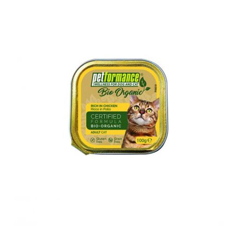 PETFORMANCE BIO UMIDO GATTO POLLO 100 gr