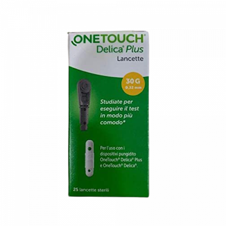 PungiDito ONETOUCH DELICA PLUS LANCETTE 25PZ