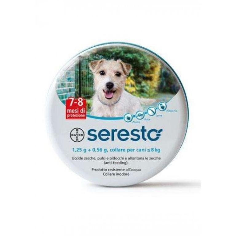 SERESTO COLLARE CANI SOTTO -fino 8 kg