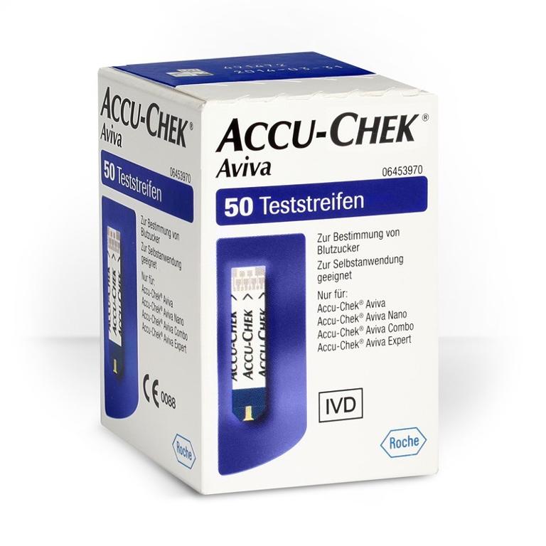 STRISCE ACCU-CHEK AVIVA 50 strisce ACCUCHEK  