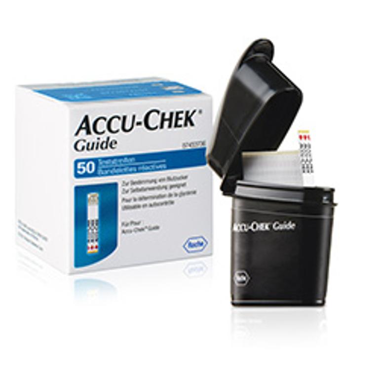 STRISCE ACCU CHEK GUIDE 50 STRIPS accuchek- strisce reattive 