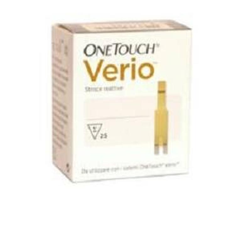 STRISCE ONETOUCH VERIO GLICEMIA 25 strisce one touch verio