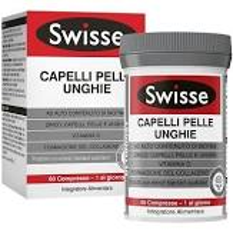 SWISSE CAPELLI PELLE UNGHIE  60CPR