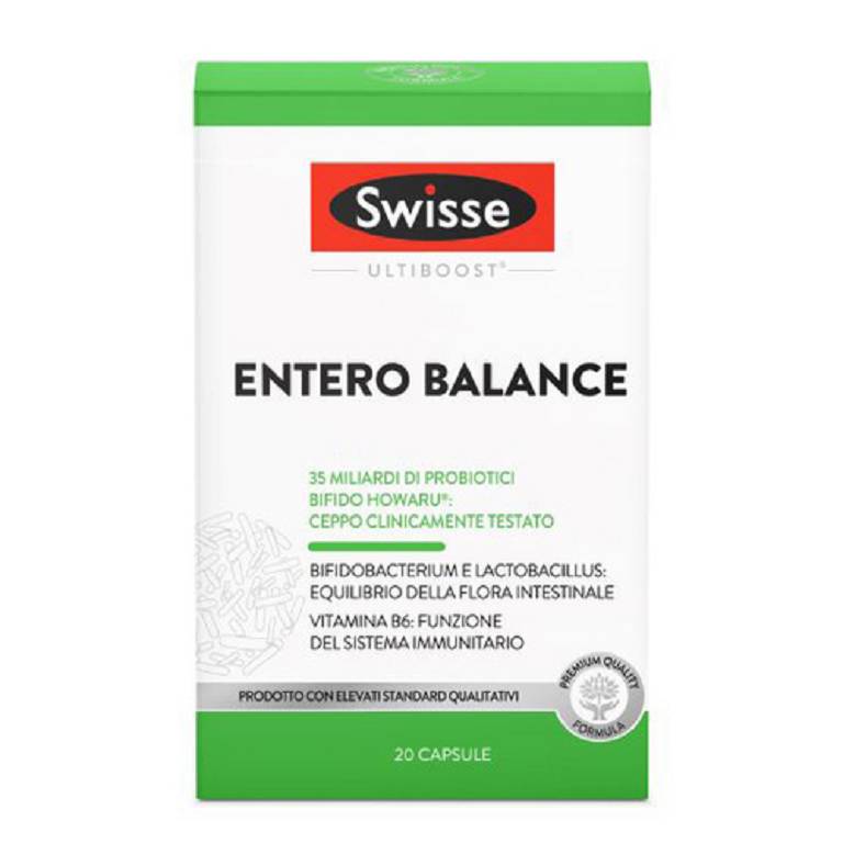 SWISSE ULTIBOOST ENTERO BALANCE 20 compresse