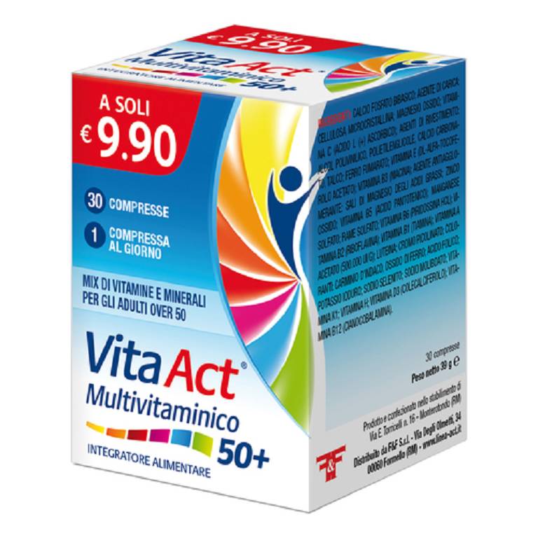 VITA ACT MULTIVITAM 50+ 30CPR